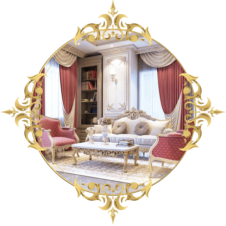 nội thất lâu đài