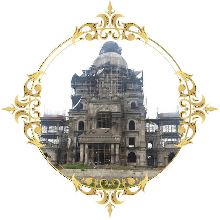 thi công lâu đài