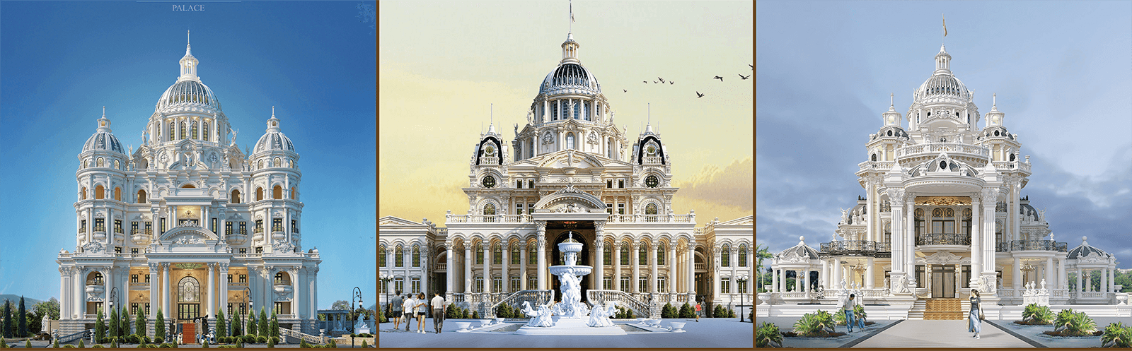 thiết kế lâu đài