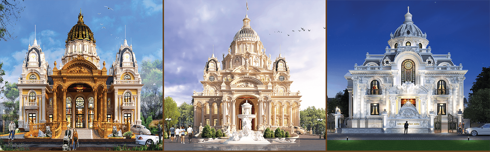 mẫu lâu đài đẹp